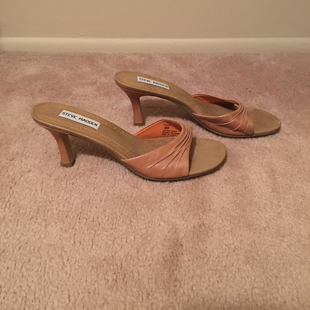 Tan Steve Madden Heels